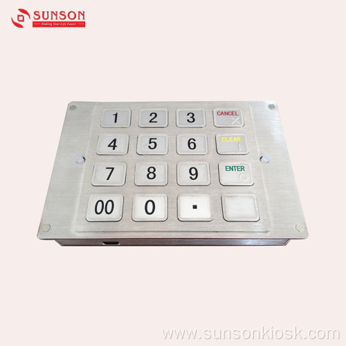 Small Size Encrypted pinpad for Unmanned Payment Kiosk